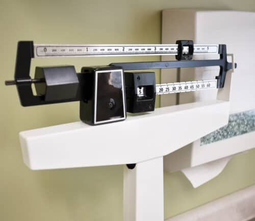 Doctor's Office Medical Weight Scale