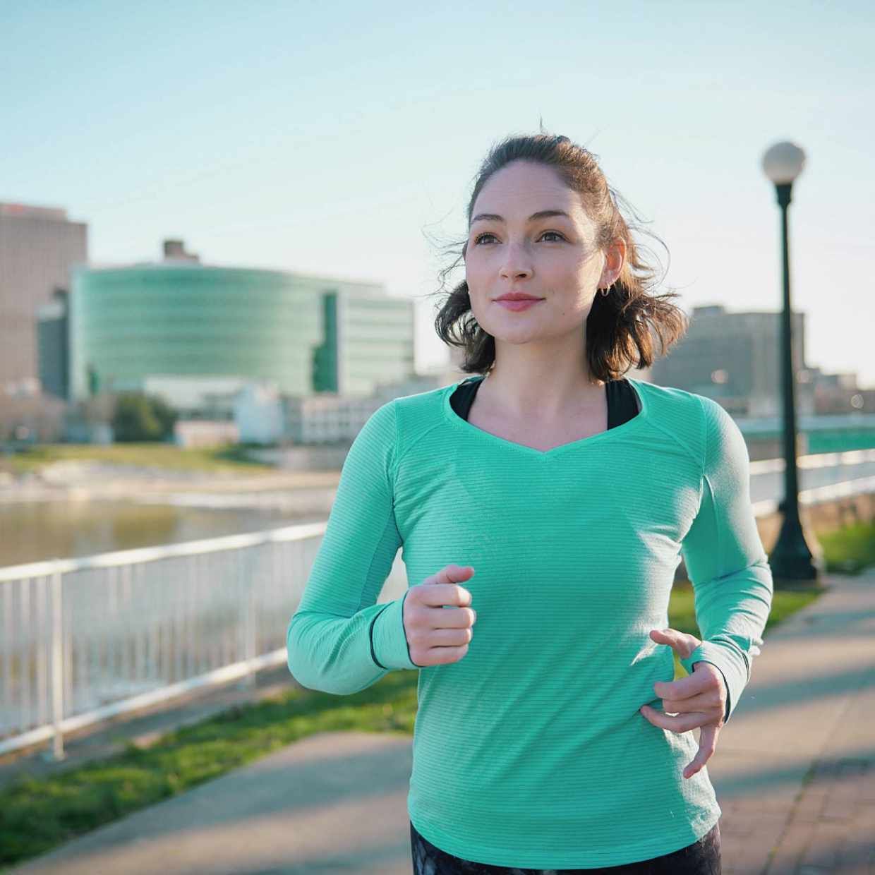 Woman jogging