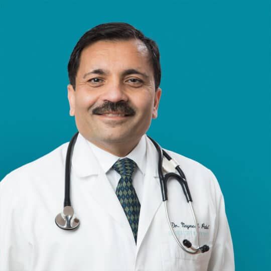 Provider headshot of Naynesh R. Patel, MD