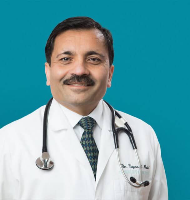 Provider headshot of Naynesh R. Patel, MD