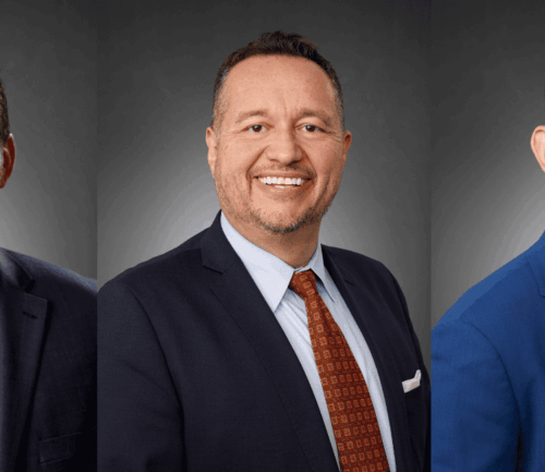three new leaders headshots