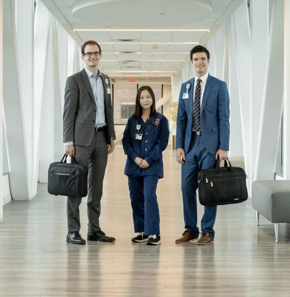 Group photo of business extern fellows