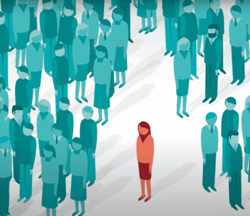 A illustration of how contagious the delta variant of COVID-19 is.