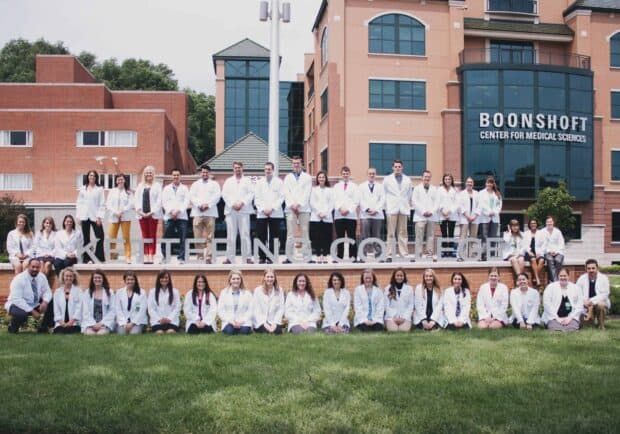 Kettering College Student group photo