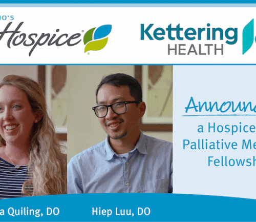 Announcing a Hospice and pallative medicine fellowship