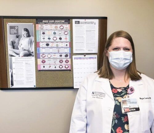 Megan Lauvray next to Fetal Medicine information.
