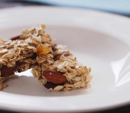Homemade granola bars