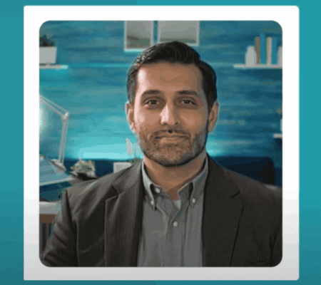 Dr. Jafri during a health chat.