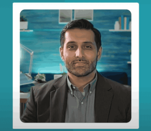 Dr. Jafri during a health chat.