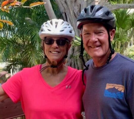 Eric Prindle and his wife, Kim.