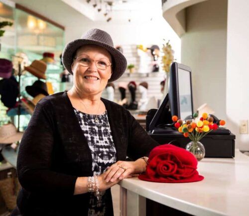 Connie Miles in Renew Boutique and Salon