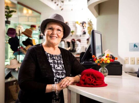 Connie Miles in Renew Boutique and Salon