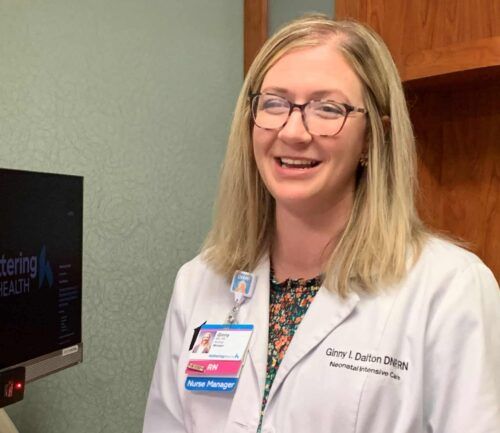 Ginny Dalton, NICU manager
