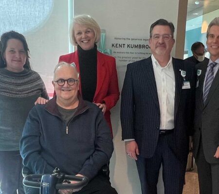 Kent Kumbroch Cancer Center Donation