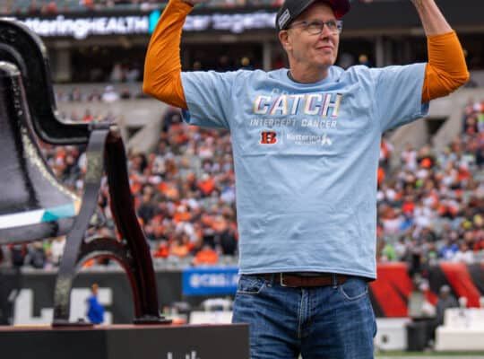 Survivor ringing the bell at crucial catch game