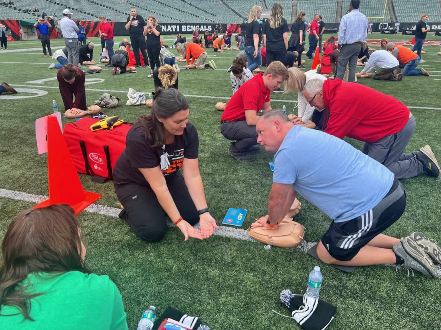 Free CPR Training Event to Be Held at Paycor Stadium Kettering Health