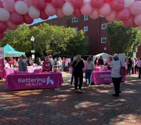 Pink Around the Square Breast Cancer Event