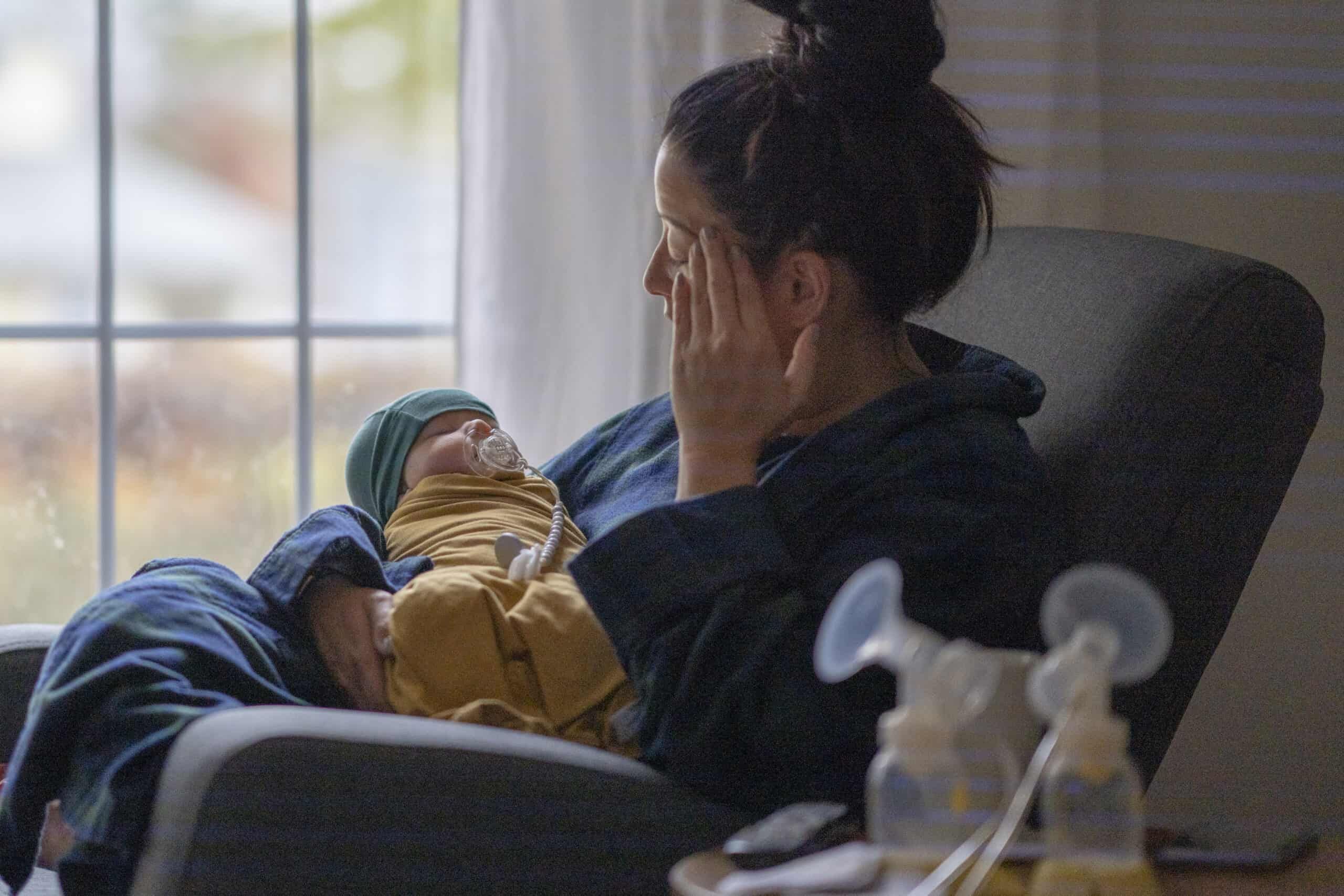 Mother Experiencing Postpartum