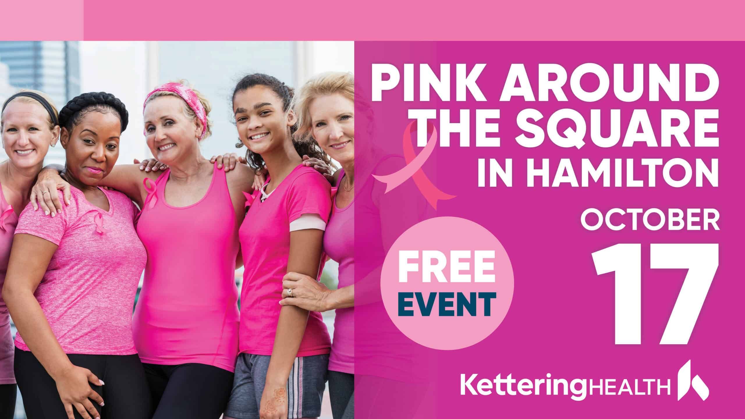 Pink around the square Oct. 17