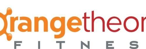 Orangetheory Fitness logo with orange molecular design and red-orange text