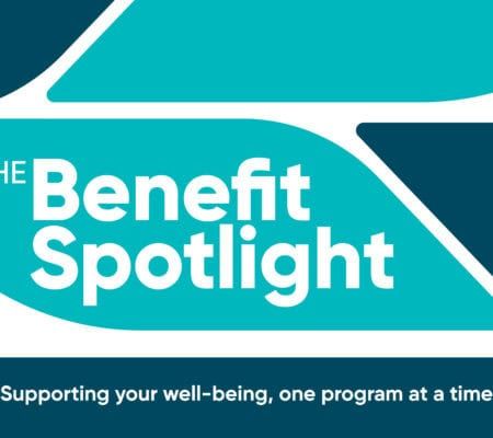 The Benefit Spotlight logo with tagline "Supporting your well-being, one program at a time"