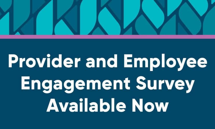 Kettering Health Provider and Employee Engagement Survey announcement banner in teal