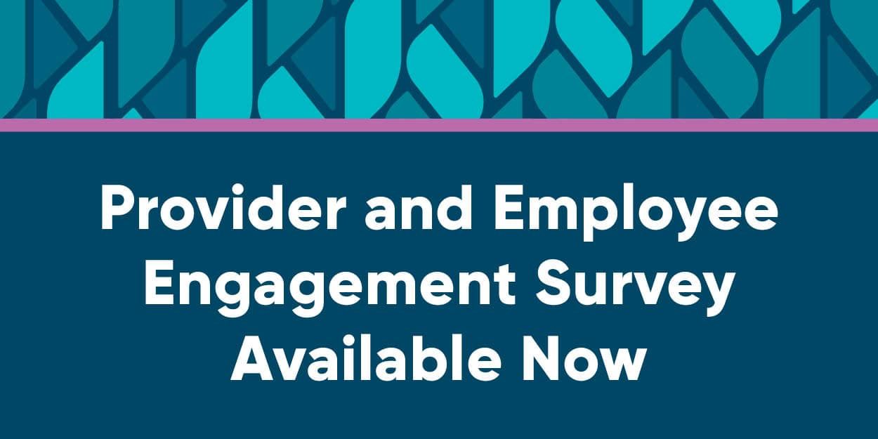 Kettering Health Provider and Employee Engagement Survey announcement banner in teal