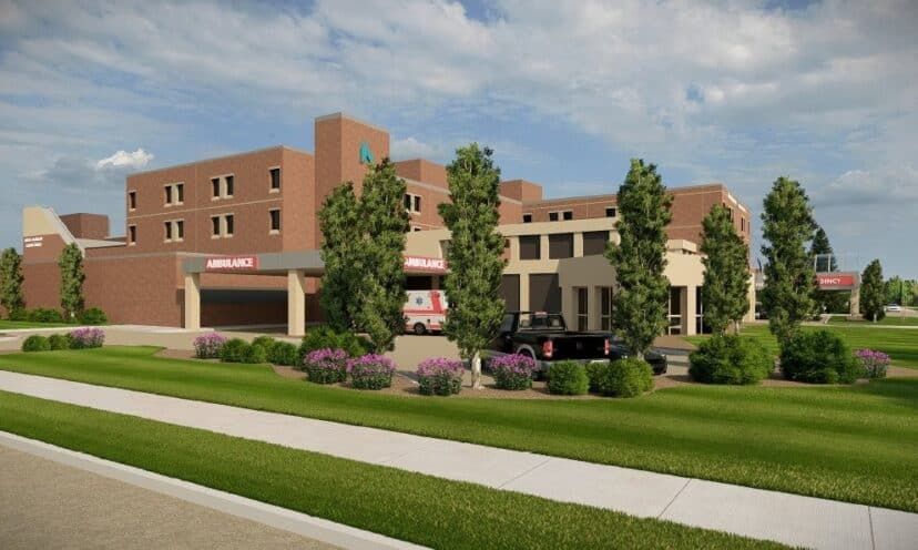 Kettering Health Greene Memorial Updated Exterior Rendering 1