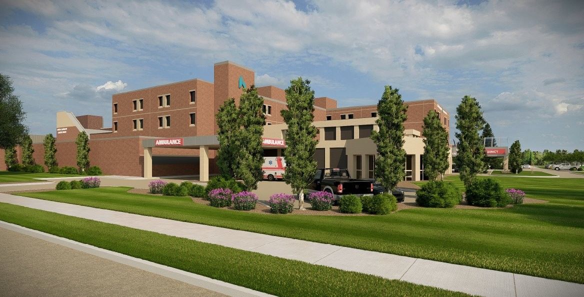 Kettering Health Greene Memorial Updated Exterior Rendering 1