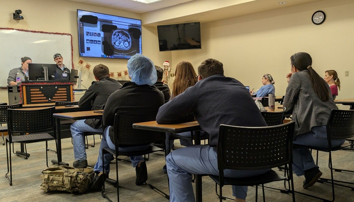 Continuing Medical Education (CME) class.