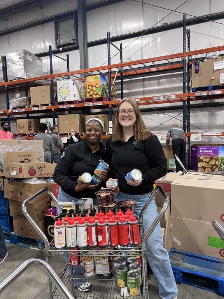 Kettering Health Float Pool Team at Dayton Foodbank