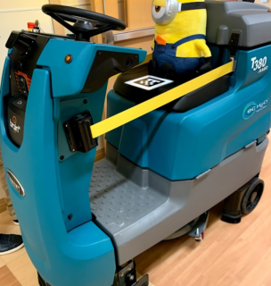 Autonomous cleaning machines at KH Main Campus