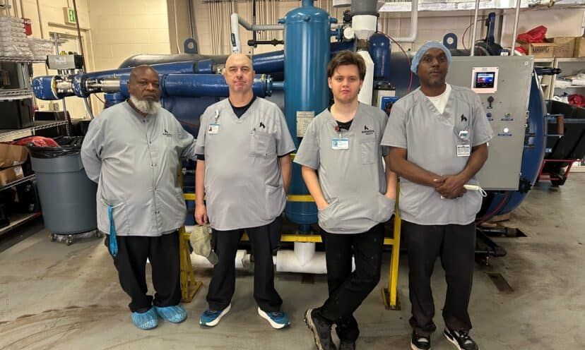 EVS staff at Kettering Health Main Campus