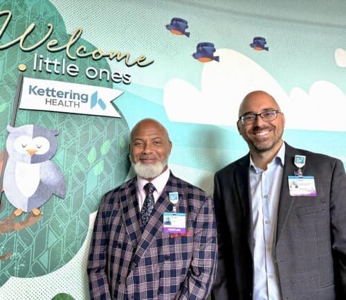 Reggie Frey (left) and Dario Maldonado, chaplains at Main Campus.