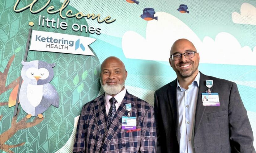 Reggie Frey (left) and Dario Maldonado, chaplains at Main Campus.
