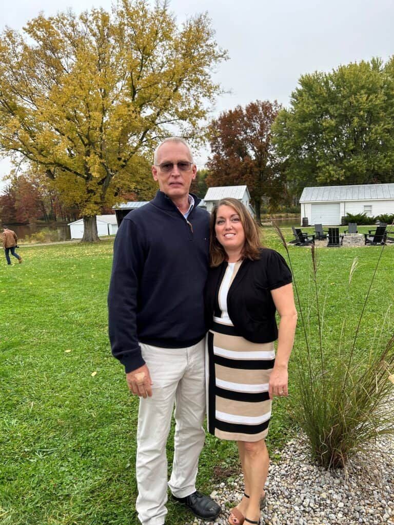 Malissa Templin and her husband