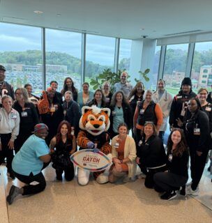 Bengals visit Kettering Health Main Campus Cancer Center