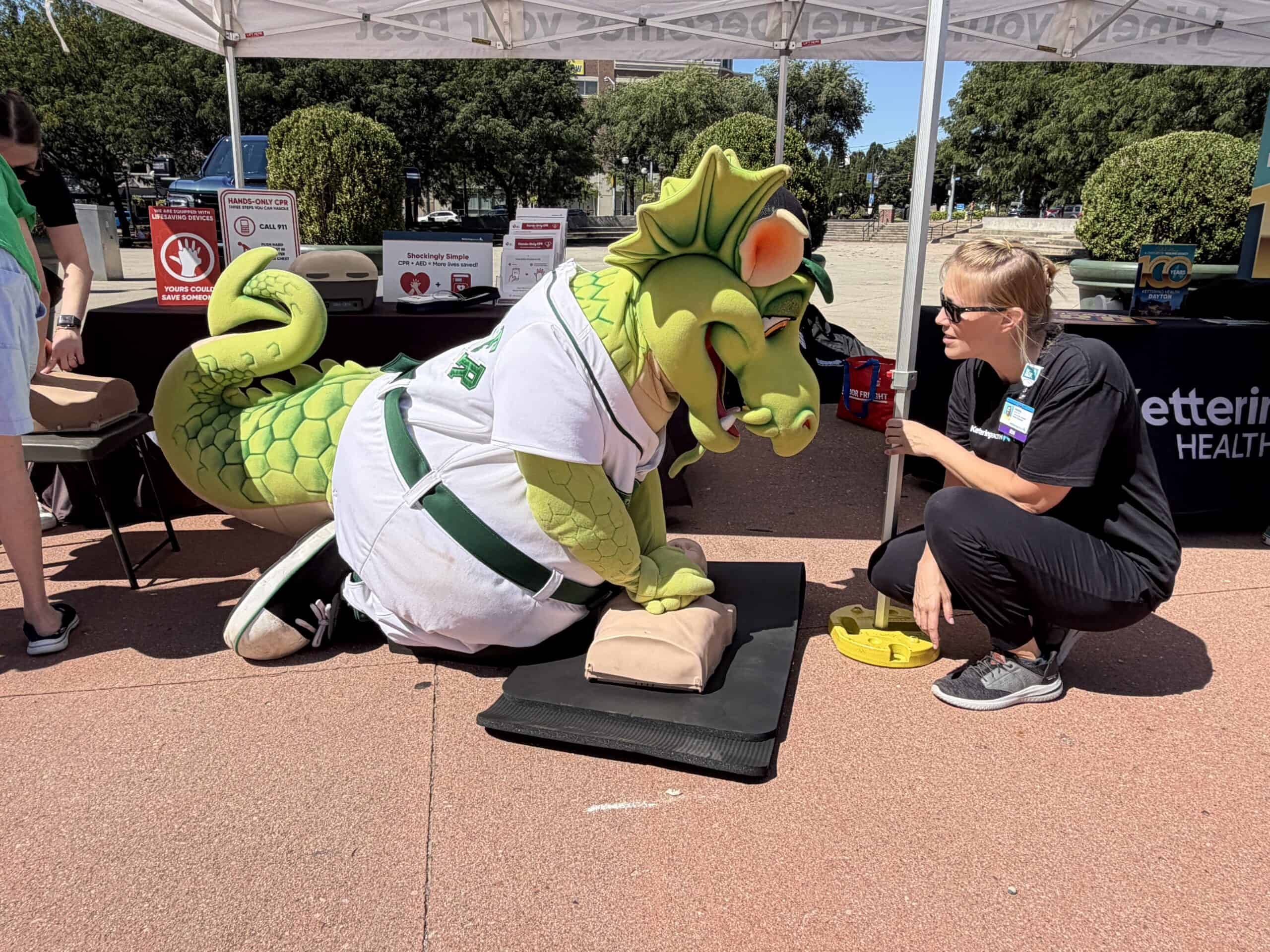 Healthcare Heroes Day with Kettering Health and Dayton Dragons