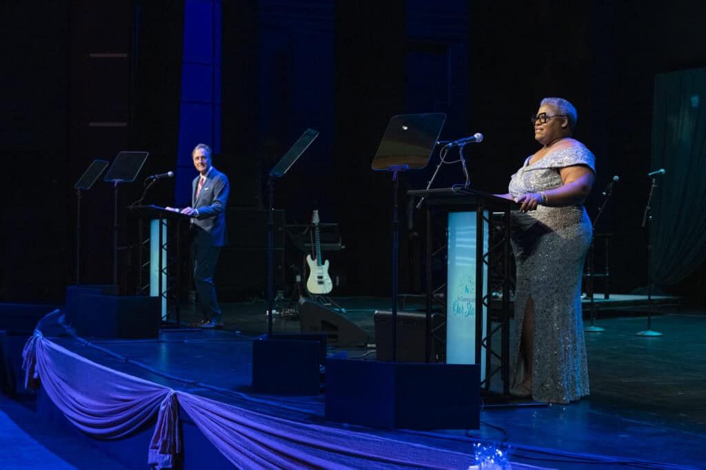 Team members from across Kettering Health gathered Oct. 1 at the Schuster Center in downtown Dayton for Evening with Our Stars