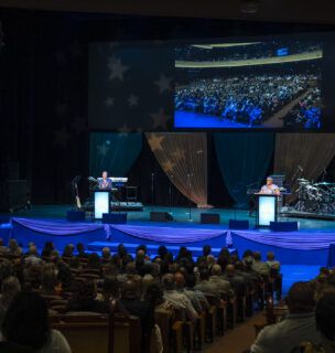 Team members from across Kettering Health gathered Oct. 1 at the Schuster Center in downtown Dayton for Evening with Our Stars