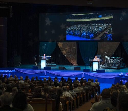 Team members from across Kettering Health gathered Oct. 1 at the Schuster Center in downtown Dayton for Evening with Our Stars