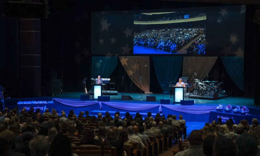 Team members from across Kettering Health gathered Oct. 1 at the Schuster Center in downtown Dayton for Evening with Our Stars