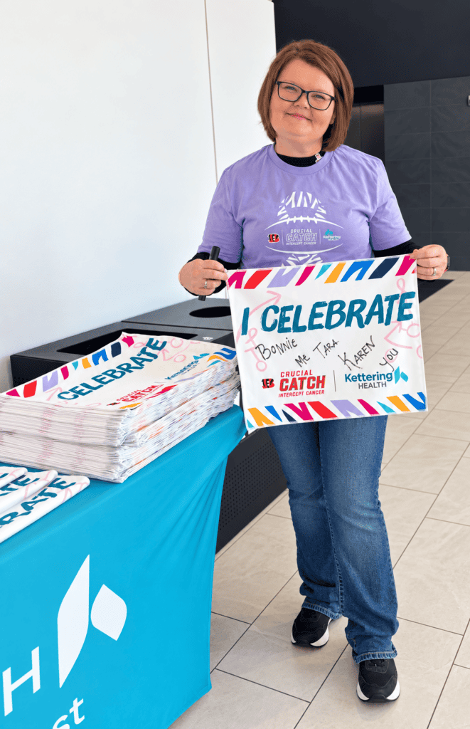 Christina Lucas, Crucial Catch volunteer