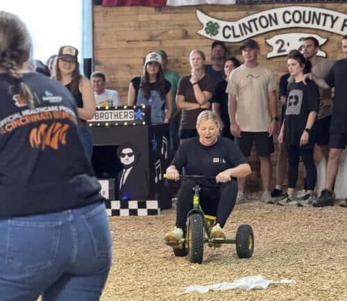 Corn Olympics in Clinton County, 2026.