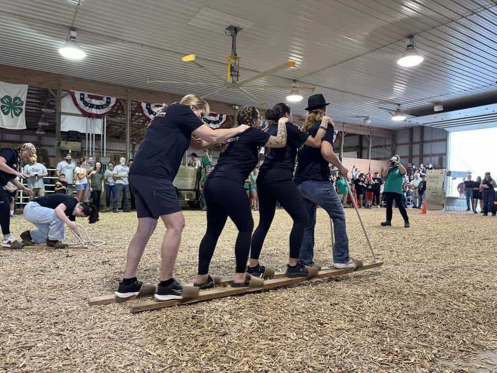 Corn Olympics in Clinton County, 2026.