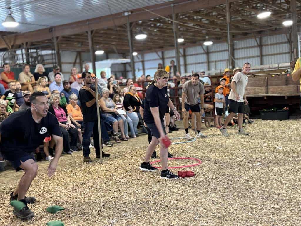 Corn Olympics in Clinton County, 2026.
