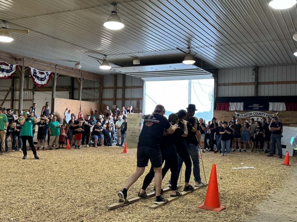 Corn Olympics in Clinton County, 2026.
